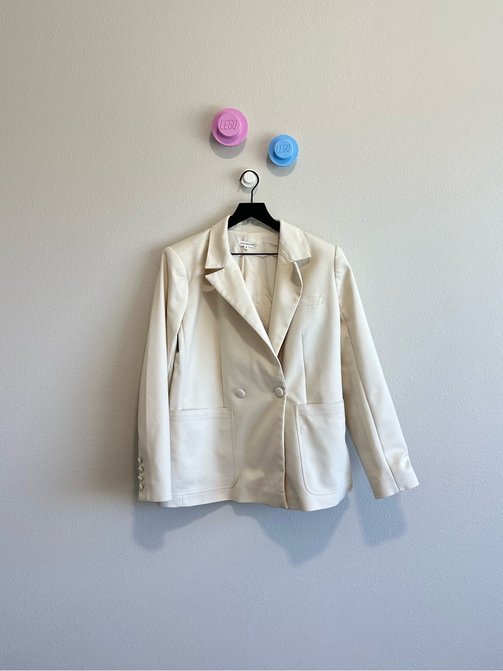Good American Women's Woven Blazer 2.0 Size 2 MSRP $175